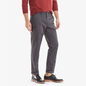 NWOT J Crew 770 Straight Fit 33x34 Gray Stretch Tech Performance Pants